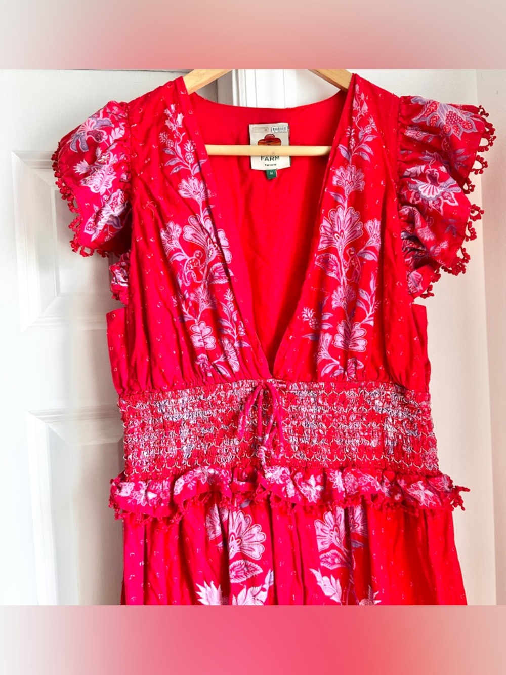 Farm Rio Shell Garden Maxi Dress - Picture 5 of 10